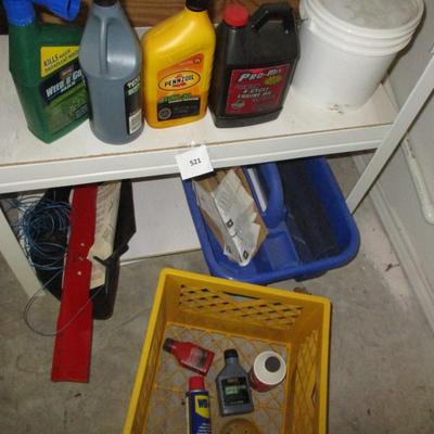 Miscellaneous Garden & White Shelf