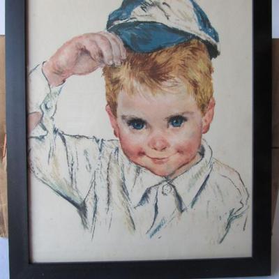 Little Boy Print, 12" x 15"