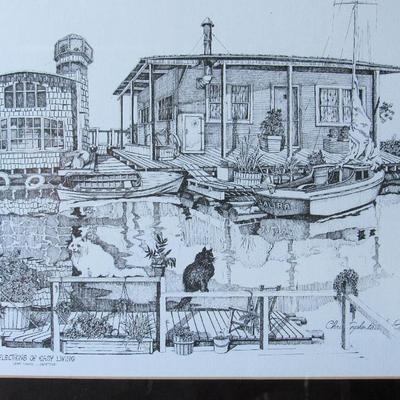 Christopher Paul Bollen Print, Reflections of Easy Living, 12" x 15"