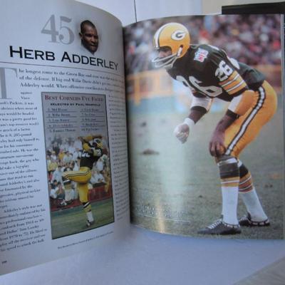 Large Hardcover Football's Greatest Players Book