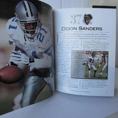 Large Hardcover Football's Greatest Players Book