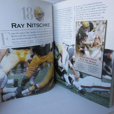 Large Hardcover Football's Greatest Players Book