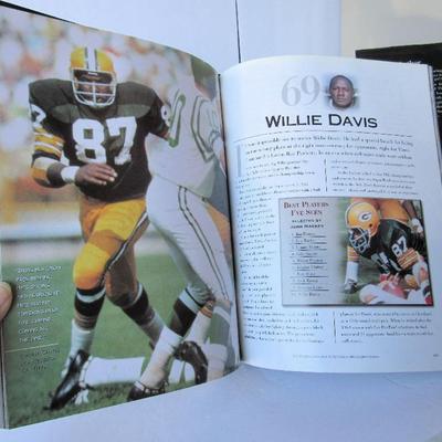 Large Hardcover Football's Greatest Players Book