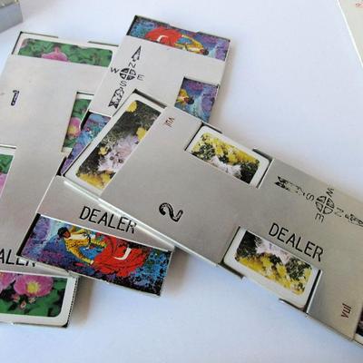 Set of Bridge Cards and Dealer Card Dispensers