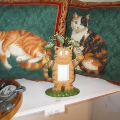 Cat Pillows and Decor