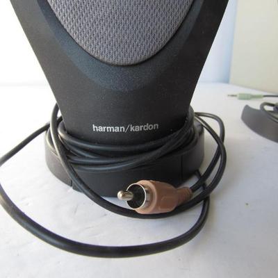 Smaller Pair Harmon Karden Speakers