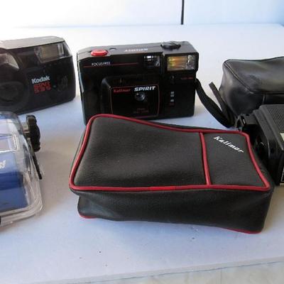 Lot of Misc Cameras and Cases