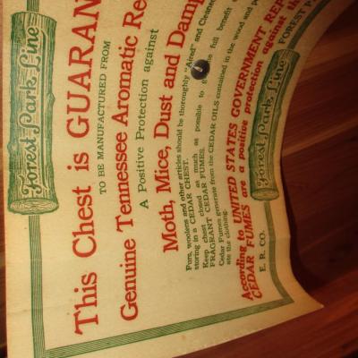 Tennessee Red Cedar Chest