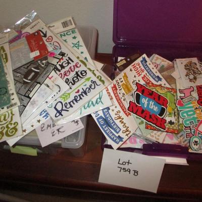 Scrapbook Embellishments
