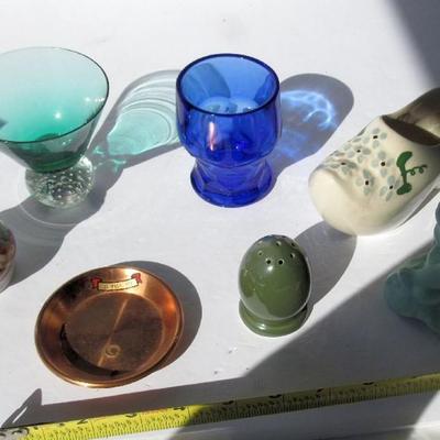 Misc Lot of Glass and Pottery