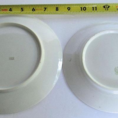 Lot of 4 Old Plates, Bavaria, RS Germany and Unmarked