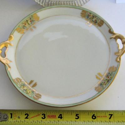 Lot of 4 Old Plates, Bavaria, RS Germany and Unmarked