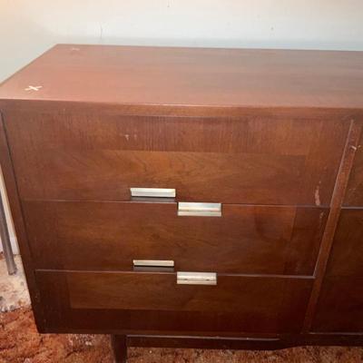 MCM Merton Gershun for American of Martinsville Walnut Dresser / Credenza