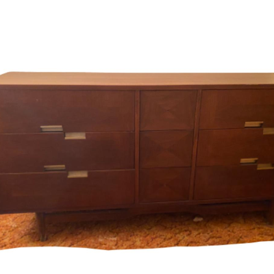 MCM Merton Gershun for American of Martinsville Walnut Dresser / Credenza