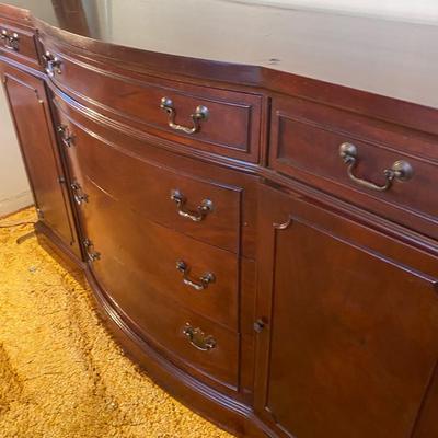Antique Mahogany Side Board / Buffet