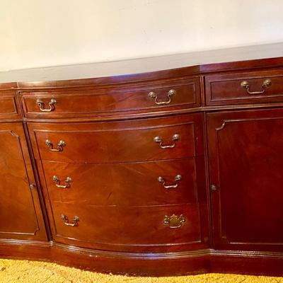 Antique Mahogany Side Board / Buffet