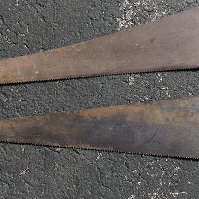 2 Antique Saws
