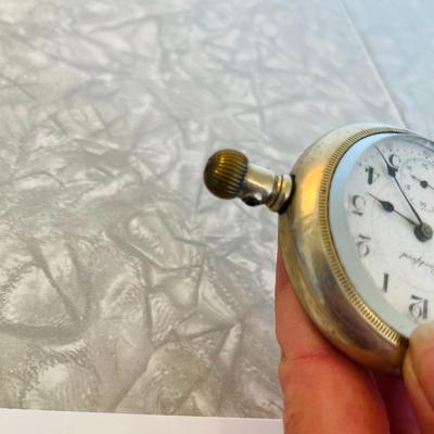 Rockford Silverplate Pocket watch 16s