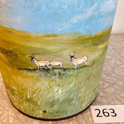 Meadow Gold Cream Can Painted Colorado Eastern Railway
