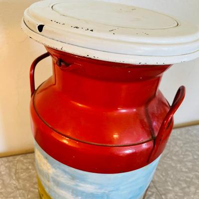 Meadow Gold Cream Can Painted Colorado Eastern Railway