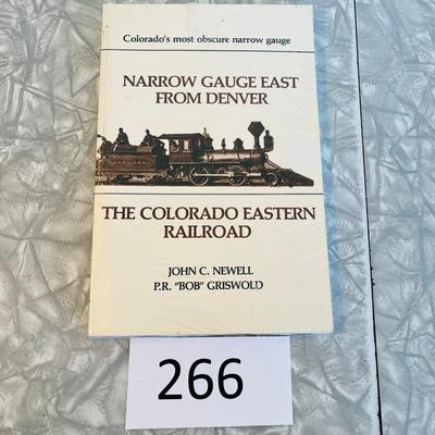 Colorado Eastern Railroad History Book Still sealed