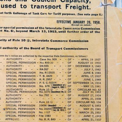 Railroad Rates & Catalogs