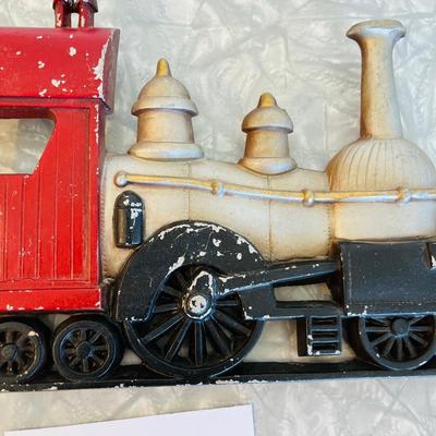 Rail Road Engine Cast metal Plaques