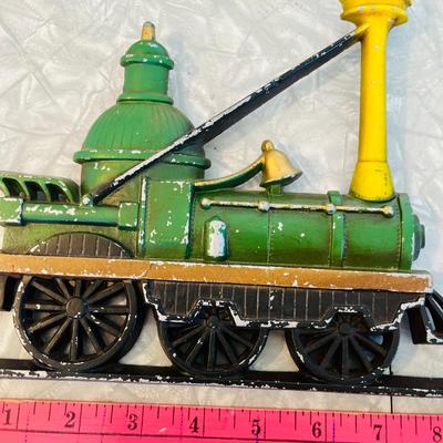 Rail Road Engine Cast metal Plaques