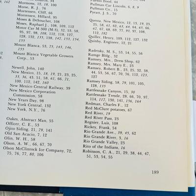 Colorado's Loneliest Railroad Book Autographed