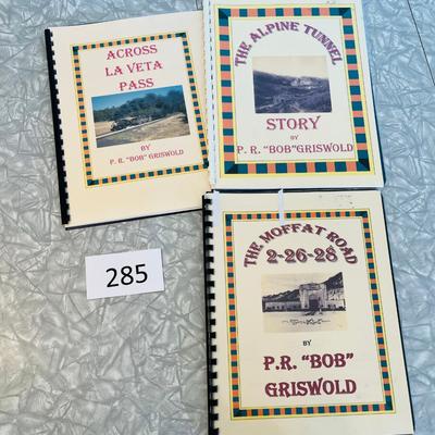 Bob Griswold 3 Booklets on Mountain railroads
