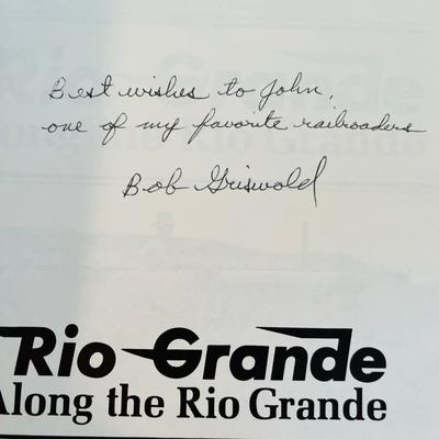 Bob Griswold Book Rio Grande Railroad