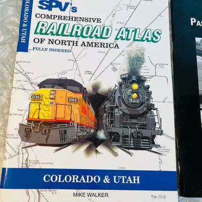 Passenger Trains of Denver & Railroad atlas