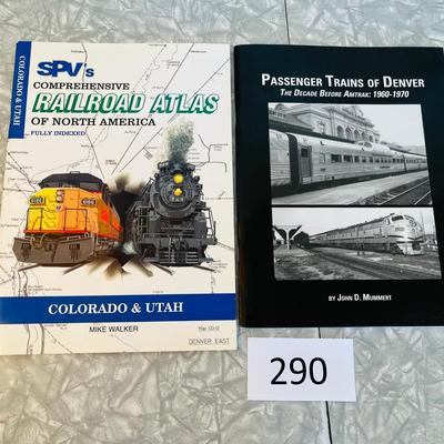 Passenger Trains of Denver & Railroad atlas