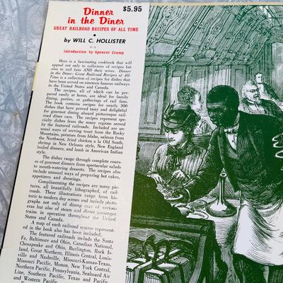 Dinner in the Diner a Recipe Book of Railroad meals