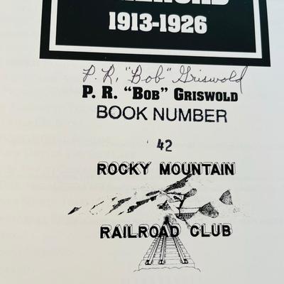 Book - Denver & Salt Lake Railroad