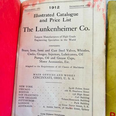 Two vintage Power motor catalogs