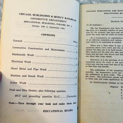 Book - CB&Q Railroad