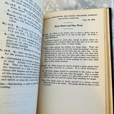 Book - CB&Q Railroad
