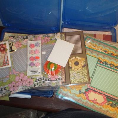 Scrapbook premade Pages
