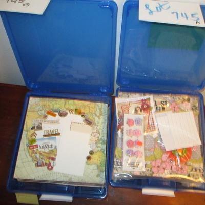 Scrapbook premade Pages
