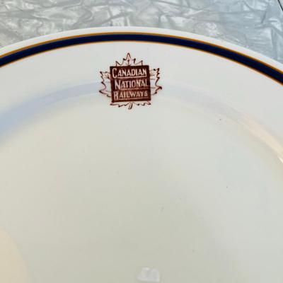 Canadian National Railway Lunch Plate