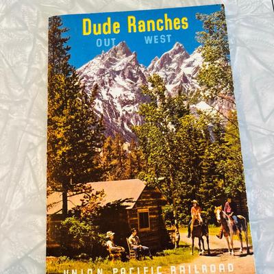 Union Pacific RR 1950s Travel Brochures
