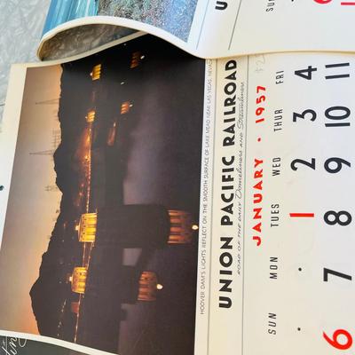 Union Pacific Rail Road Calendars Lot of 3