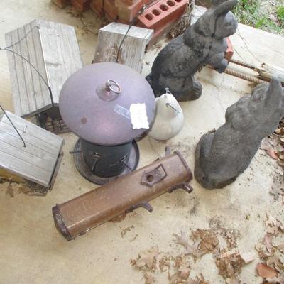 Yard Decor & Bird Houses