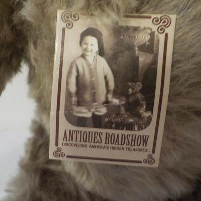 Steiff featured Bear on Antiques Road Show