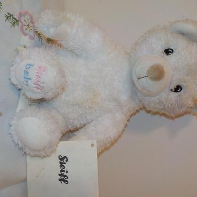 Steiff Famous Snow Baby Teddy Bear.