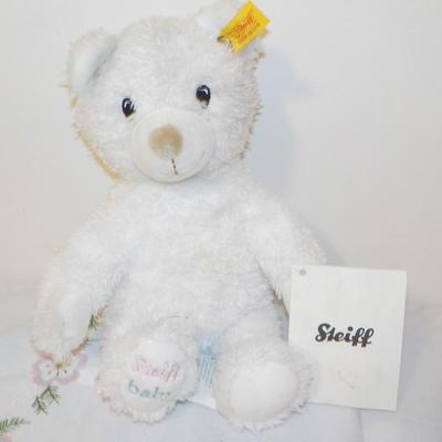 Steiff Famous Snow Baby Teddy Bear.