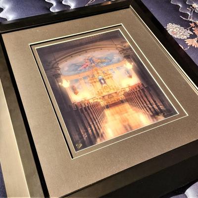 Lot #89  Signed/Numbered Color Photographic Print - Our Lady Star of the Sea Altar