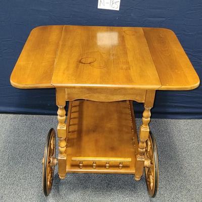 Solid Maple Tea Cart