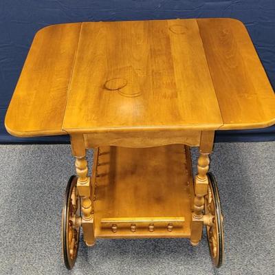 Solid Maple Tea Cart